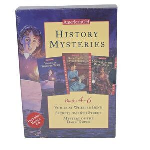 American Girl History Mystery Books 4-6 Boxed Set New